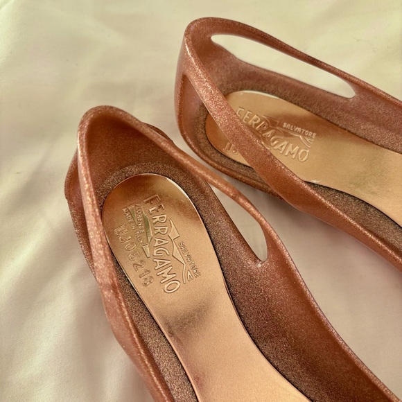 Salvatore Ferragamo jelly ballet flats - Picture 4 of 8